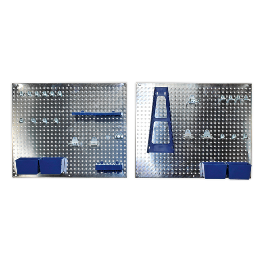 Siegen S01102 Wall Storage Pegboard Set 34pc