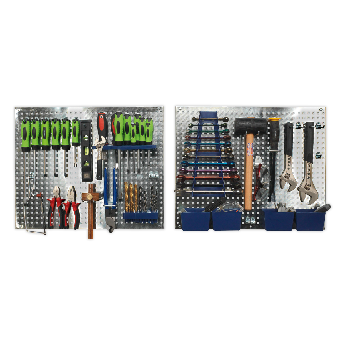 Siegen S01102 Wall Storage Pegboard Set 34pc