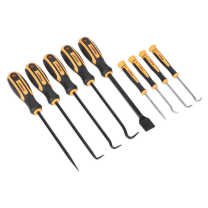 Siegen S01103 Scraper & Hook Set 9pc