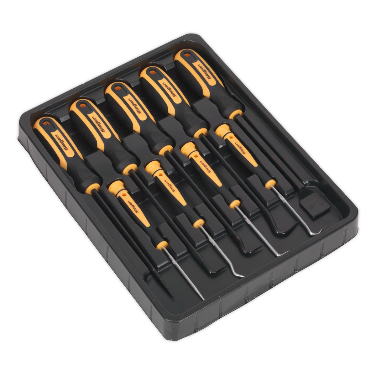 Siegen S01103 Scraper & Hook Set 9pc