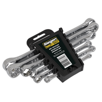 Siegen S01107 TRX-Star* Double End Spanner Set 6pc