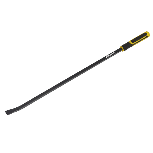 Siegen S01154 Pry Bar 900mm 25° Heavy-Duty with Hammer Cap