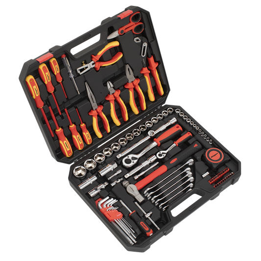 Siegen S01217 Electrician's Tool Kit 90pc