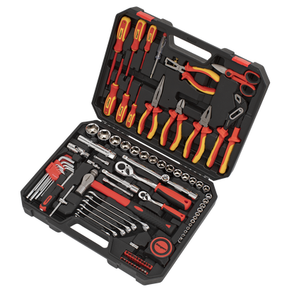 Siegen S01217 Electrician's Tool Kit 90pc