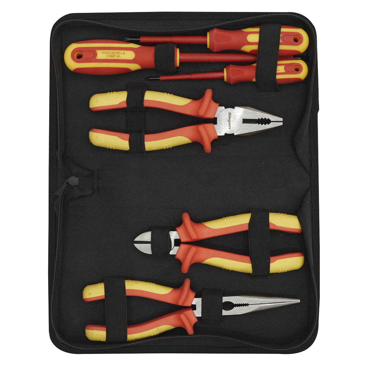 Siegen S01218 Electrical VDE Tool Kit 6pc