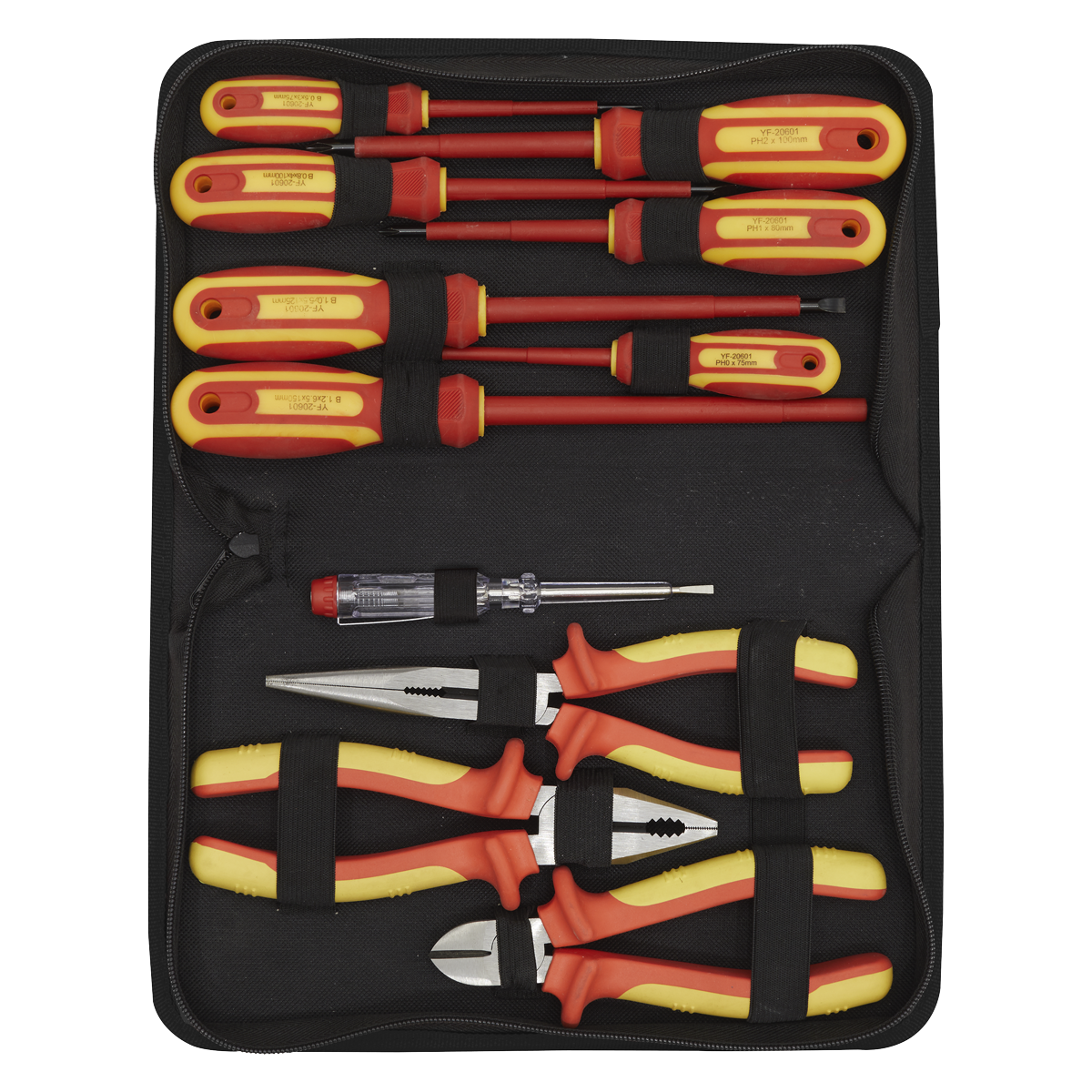 Siegen S01219 Electrical VDE Tool Kit 11pc