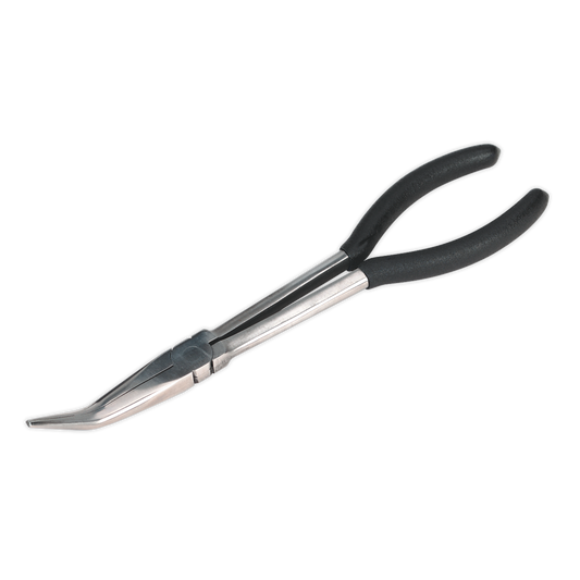 Siegen S0436 Needle Nose Pliers 275mm 45° Angle Nose