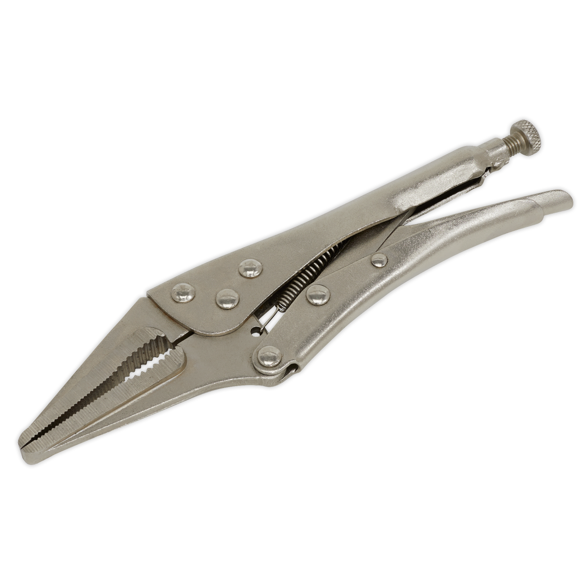 Siegen S0462 Locking Pliers Long Nose 225mm