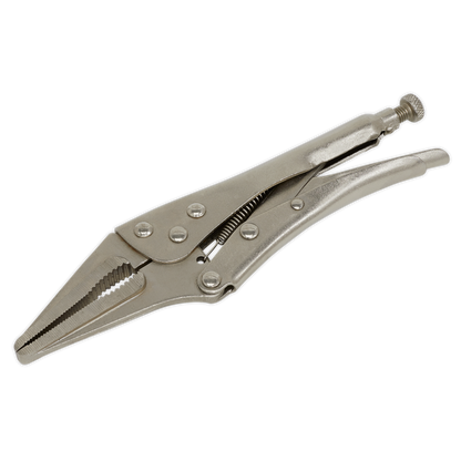 Siegen S0462 Locking Pliers Long Nose 225mm