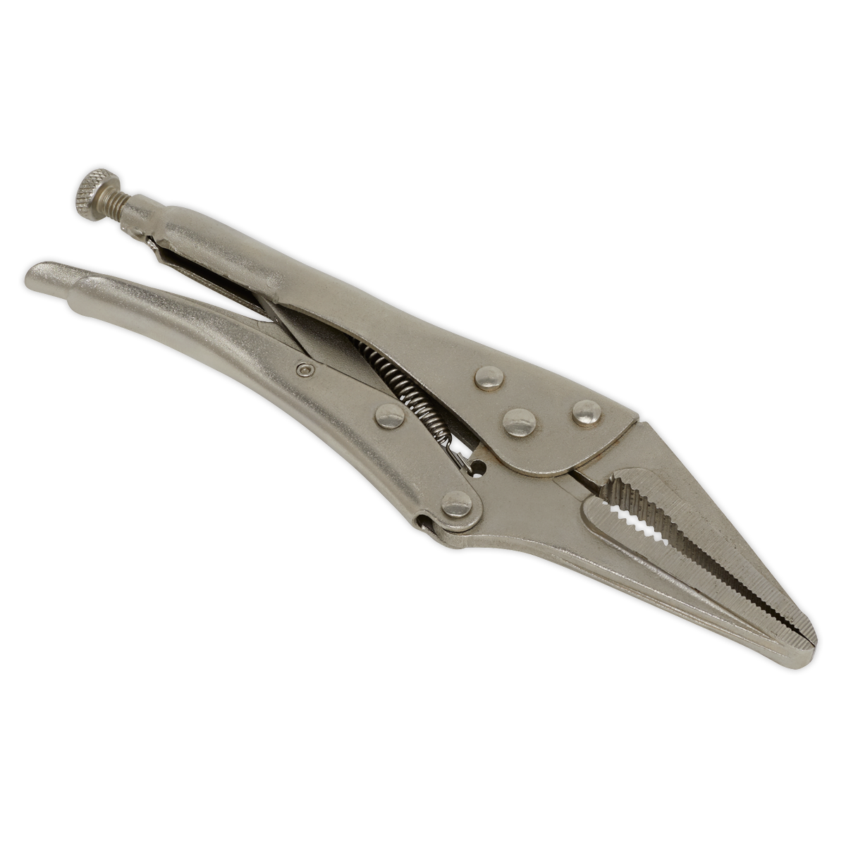 Siegen S0462 Locking Pliers Long Nose 225mm