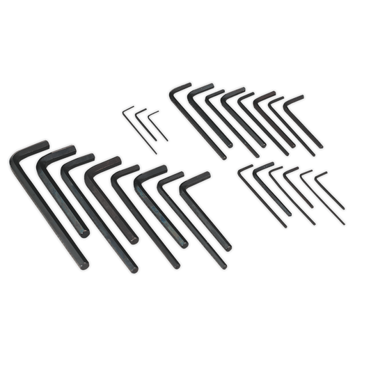 Siegen S0465 Hex Key Set 25pc