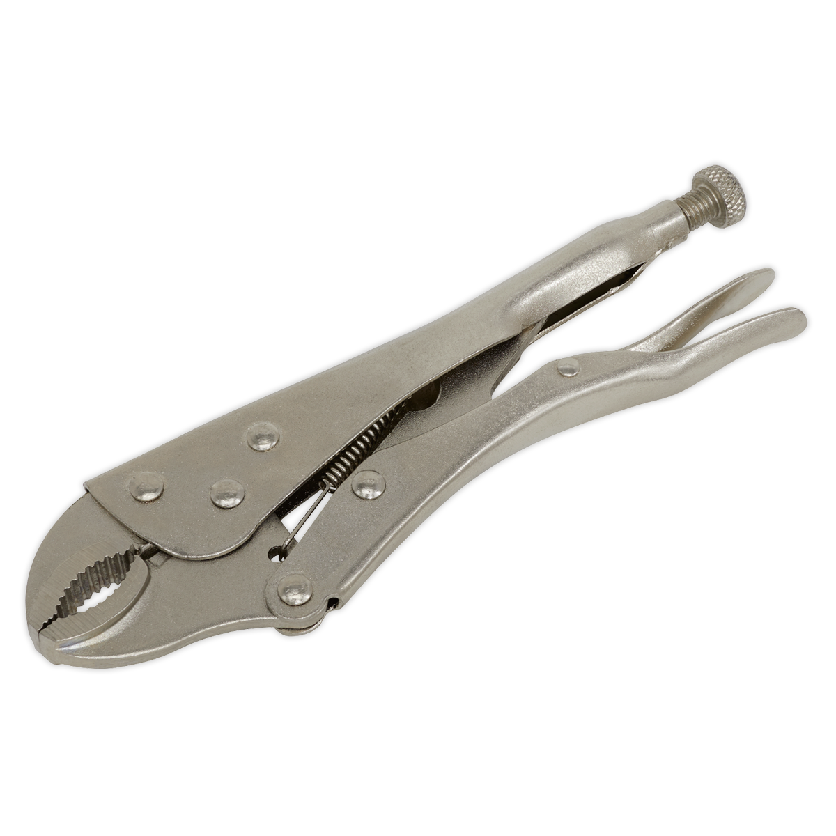 Siegen S0487 Locking Pliers 215mm Curved Jaw