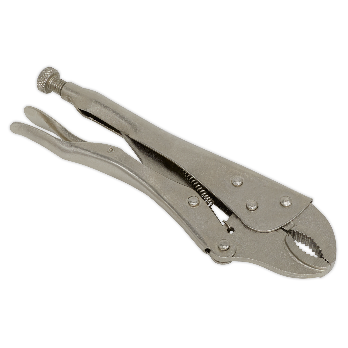 Siegen S0487 Locking Pliers 215mm Curved Jaw