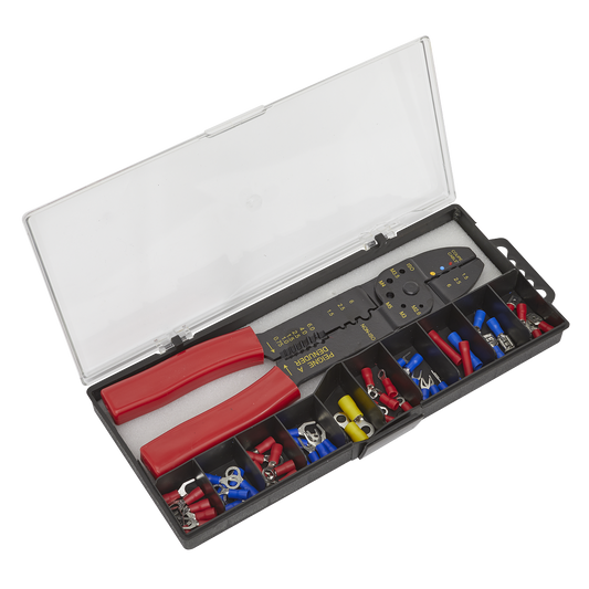 Siegen S0536 Crimping Tool Set