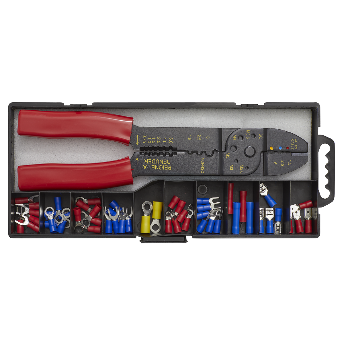 Siegen S0536 Crimping Tool Set