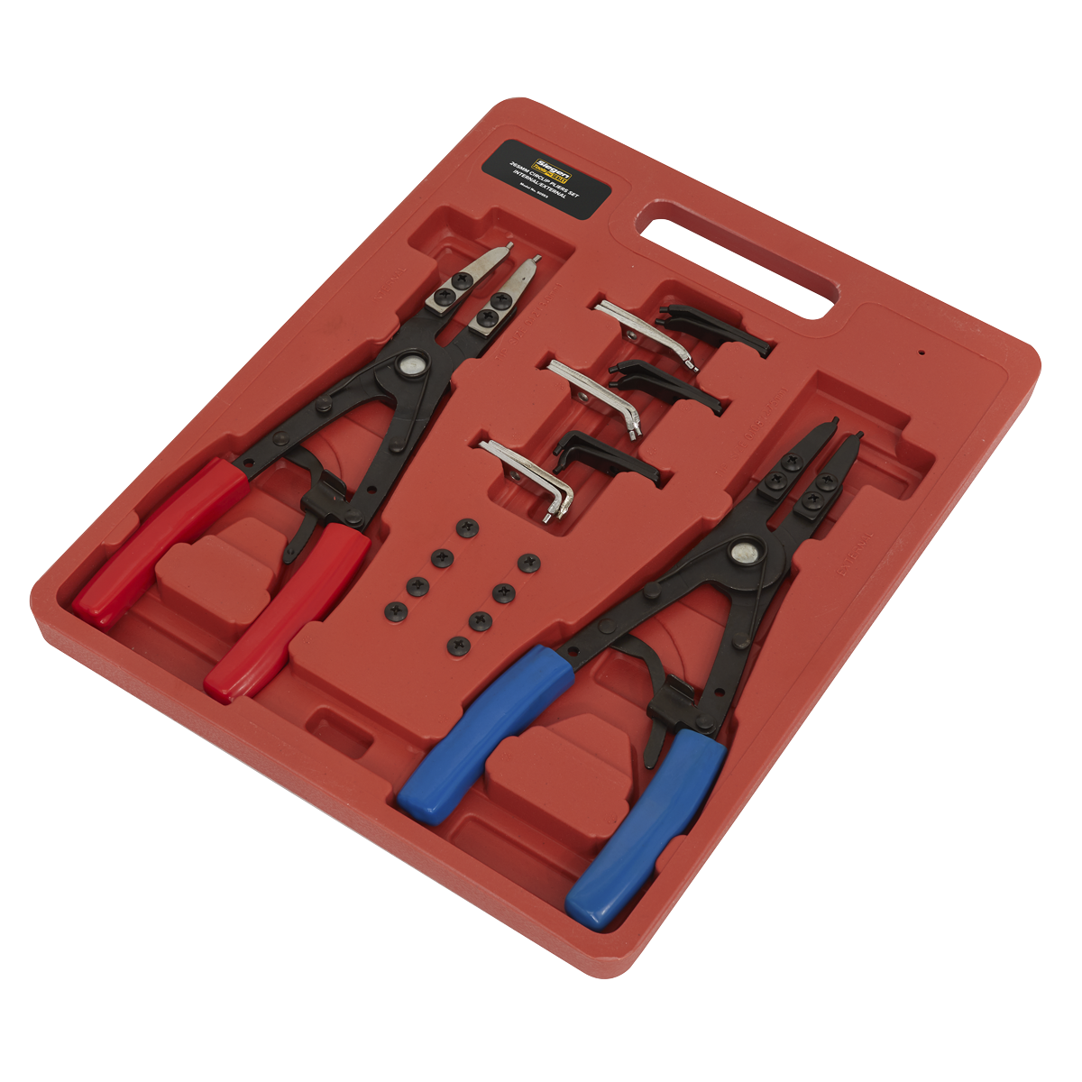 Siegen S0553 Circlip Pliers Set Internal/External 265mm