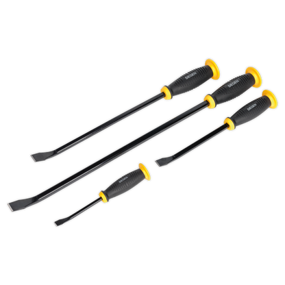 Siegen S0557 Pry Bar Set with Hammer Cap 4pc