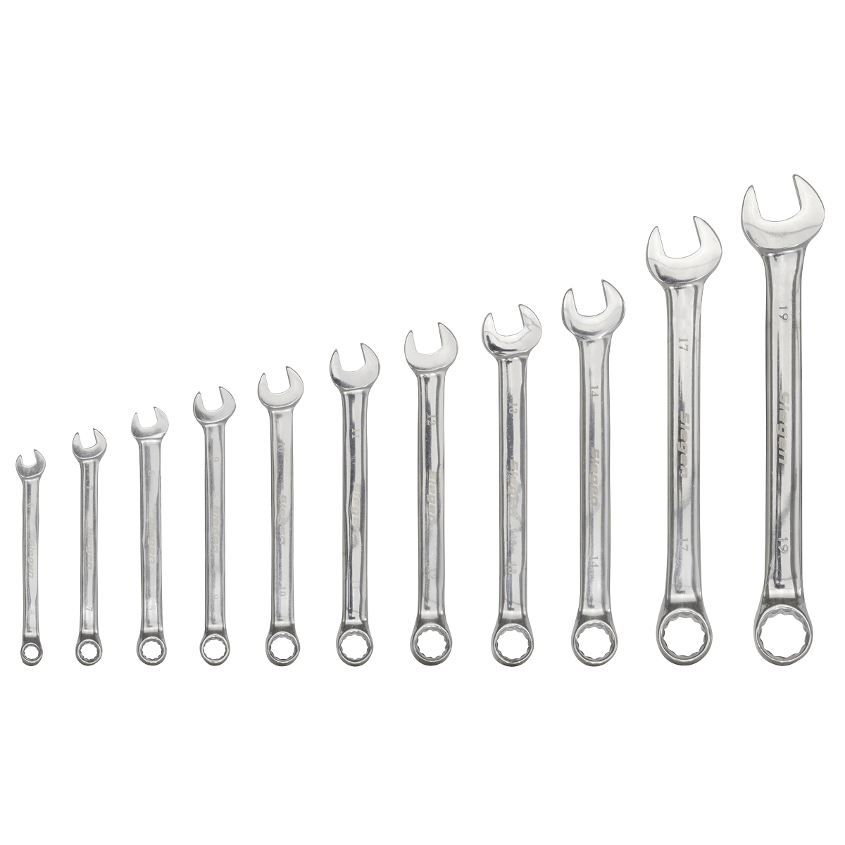 Siegen S0562 Combination Spanner Set 11pc Metric