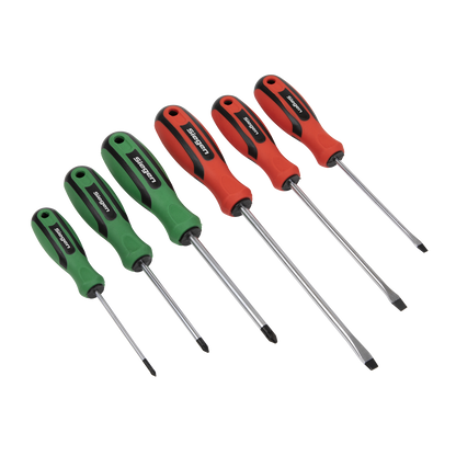 Siegen S0615 Soft Grip Screwdriver Set 6pc