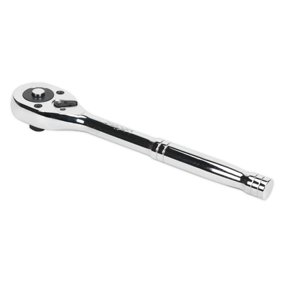 Siegen S0706 Ratchet Wrench 1/2"Sq Drive Pear-Head Flip Reverse