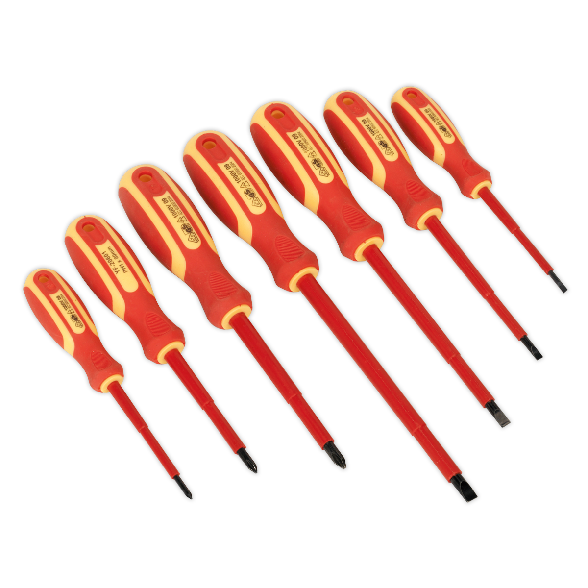 Siegen S0756 Screwdriver Set 7pc Electrician's VDE Approved