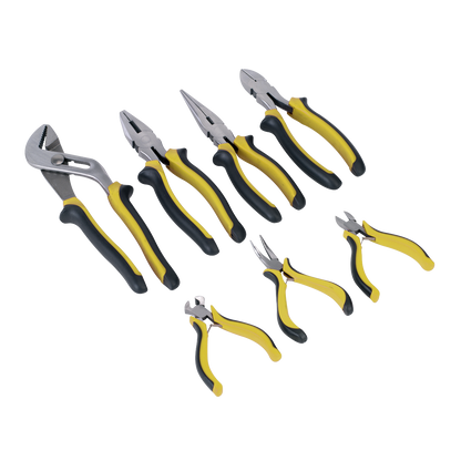 Siegen S0757 Comfort Grip Pliers Set 7pc