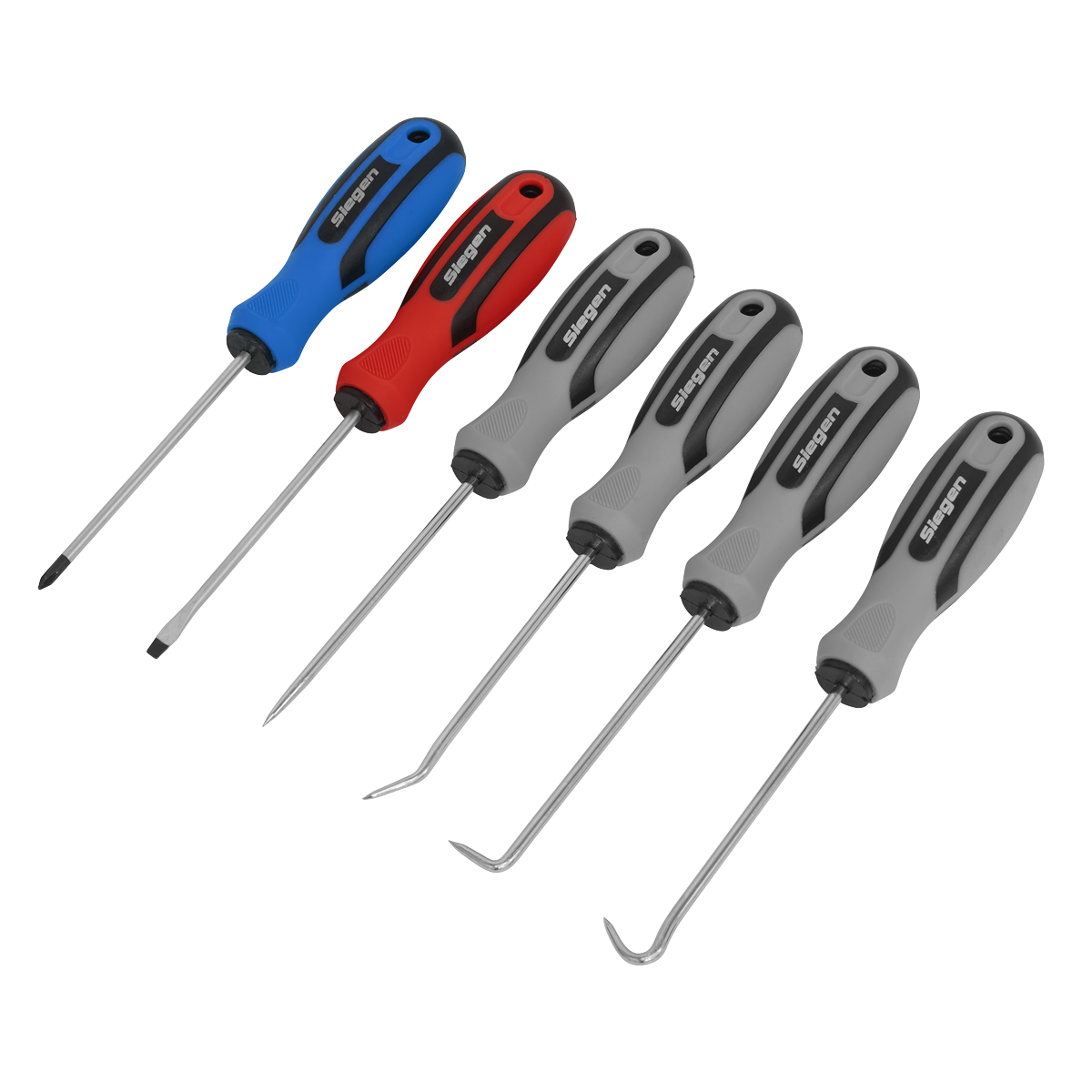 Siegen S0774 Mini Pick & Screwdriver Set 6pc