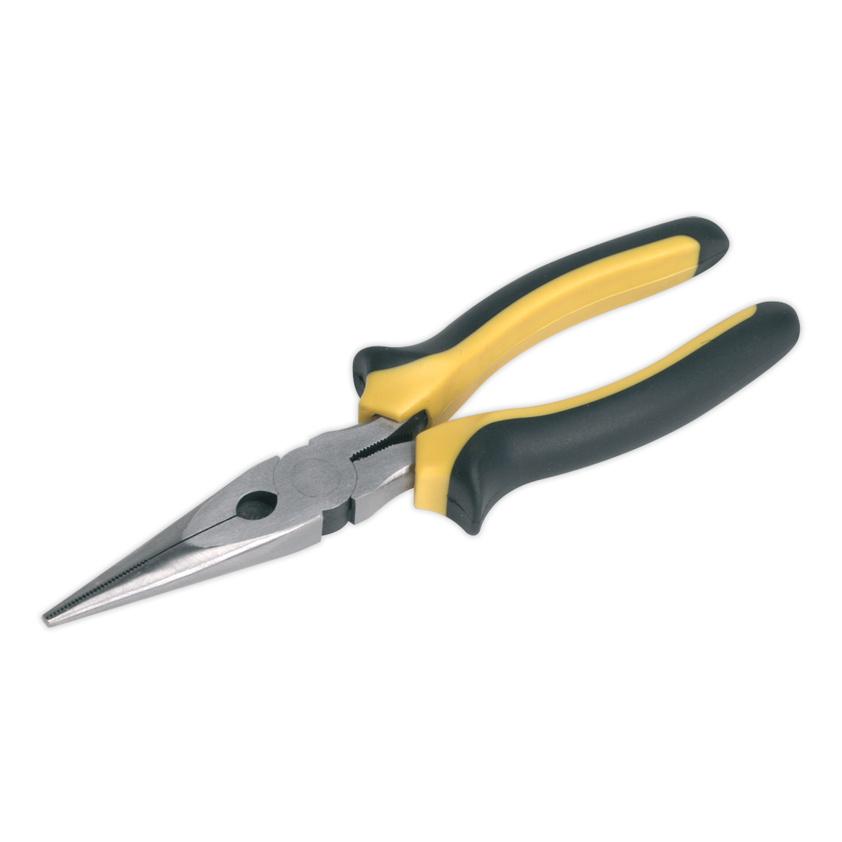 Siegen S0812 Long Nose Pliers Comfort Grip 200mm