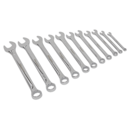 Siegen S0857 Combination Spanner Set 11pc Imperial