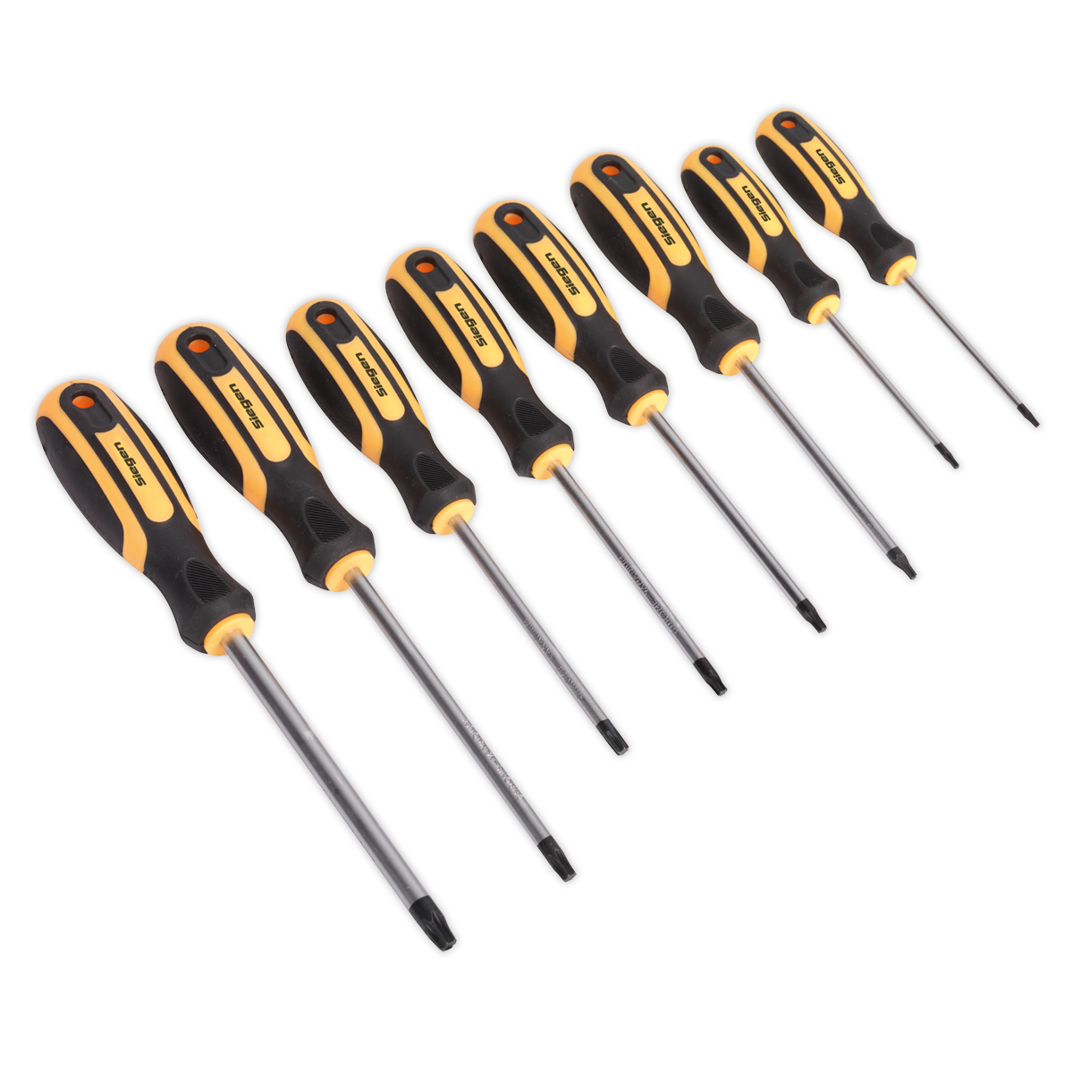 Siegen S0897 TRX-Star* Screwdriver Set 8pc