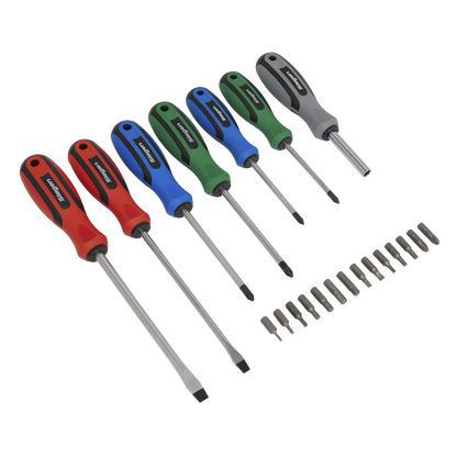 Siegen S0923 Screwdriver Set 21pc with Storage Case