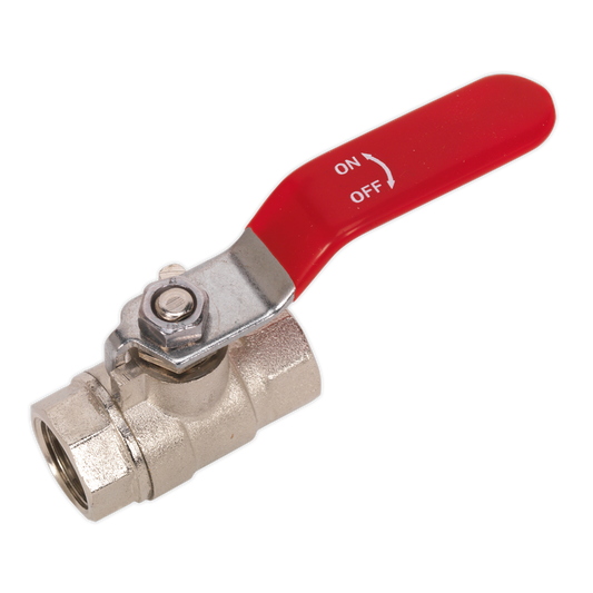 Sealey SA907 Lever Ball Valve 3/8"BSP (F) x 3/8"BSP (F)