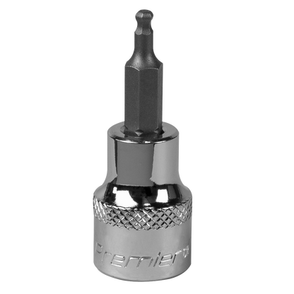 Sealey SBBH001 Ball-End Hex Socket Bit 3mm 3/8"Sq Drive