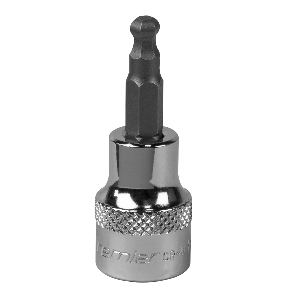 Sealey SBBH003 Ball-End Hex Socket Bit 5mm 3/8"Sq Drive