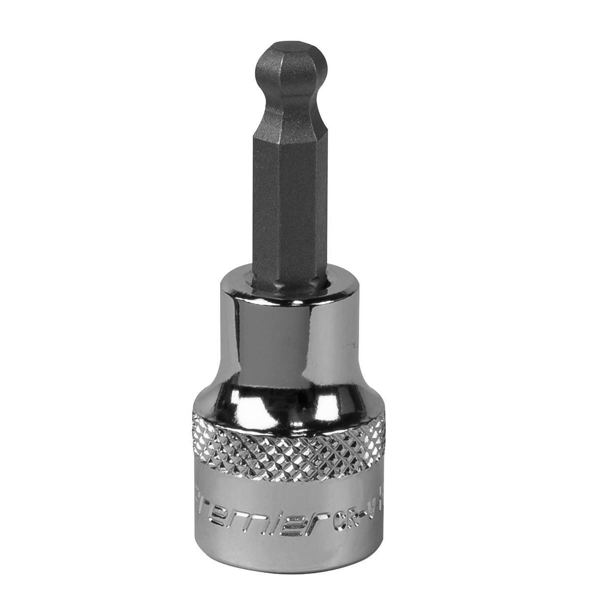 Sealey SBBH004 Ball-End Hex Socket Bit 6mm 3/8"Sq Drive