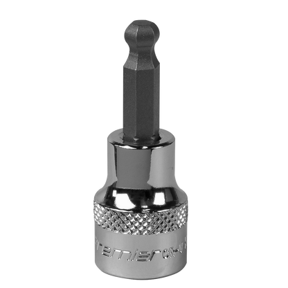 Sealey SBBH004 Ball-End Hex Socket Bit 6mm 3/8"Sq Drive