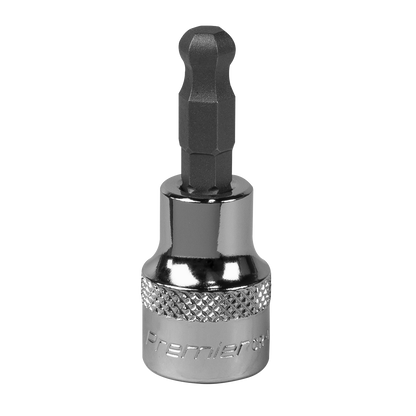 Sealey SBBH005 Ball-End Hex Socket Bit 7mm 3/8"Sq Drive