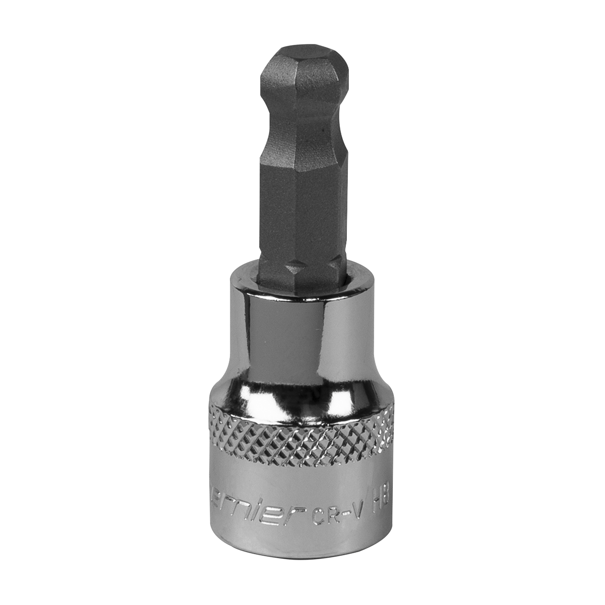 Sealey SBBH006 Ball-End Hex Socket Bit 8mm 3/8"Sq Drive