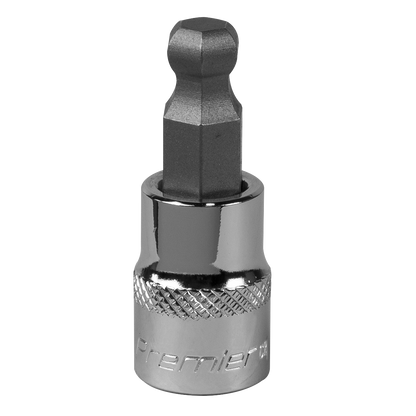 Sealey SBBH007 Ball-End Hex Socket Bit 9mm 3/8"Sq Drive