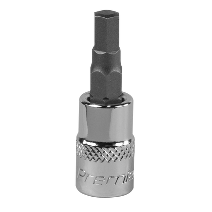 Sealey SBH003 Hex Socket Bit 5mm 1/4"Sq Drive