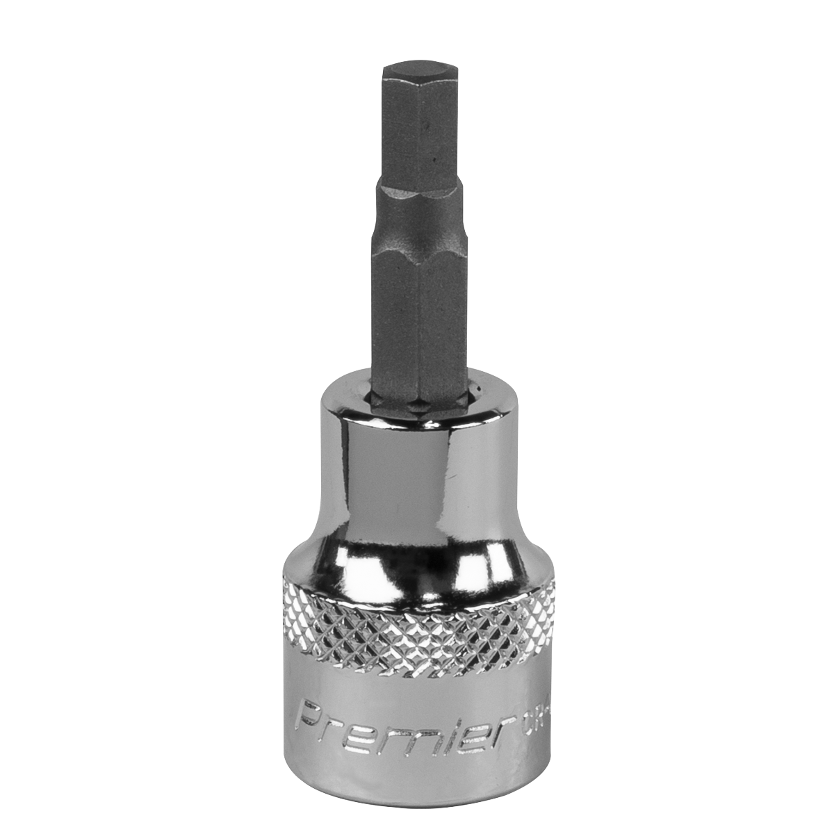 Sealey SBH008 Hex Socket Bit 5mm 3/8"Sq Drive