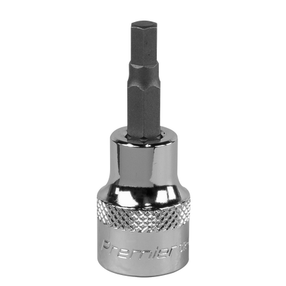 Sealey SBH008 Hex Socket Bit 5mm 3/8"Sq Drive