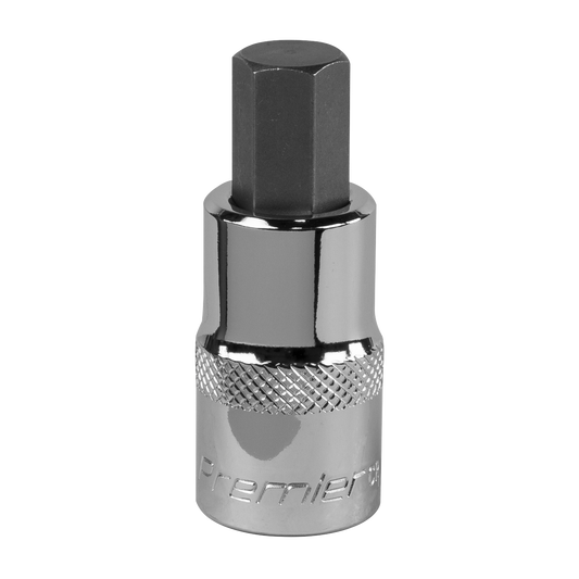 Sealey SBH022 Hex Socket Bit 10mm 1/2"Sq Drive