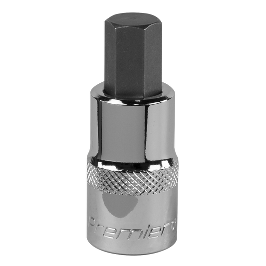 Sealey SBH023 Hex Socket Bit 12mm 1/2"Sq Drive