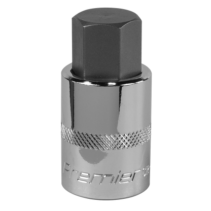 Sealey SBH026 Hex Socket Bit 19mm 1/2"Sq Drive