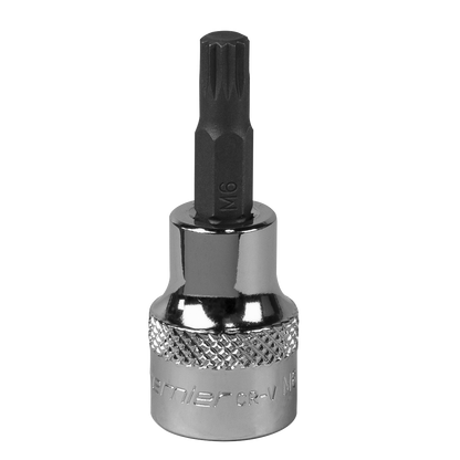 Sealey SBS004 Spline Socket Bit M6 3/8"Sq Drive