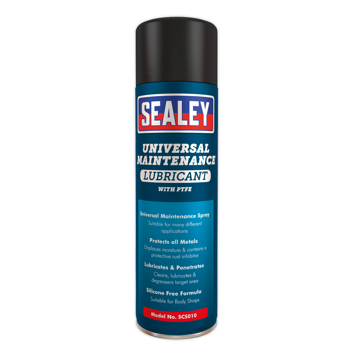 Sealey SCS010 Universal Maintenance Lubricant with PTFE 500ml Pack of 6