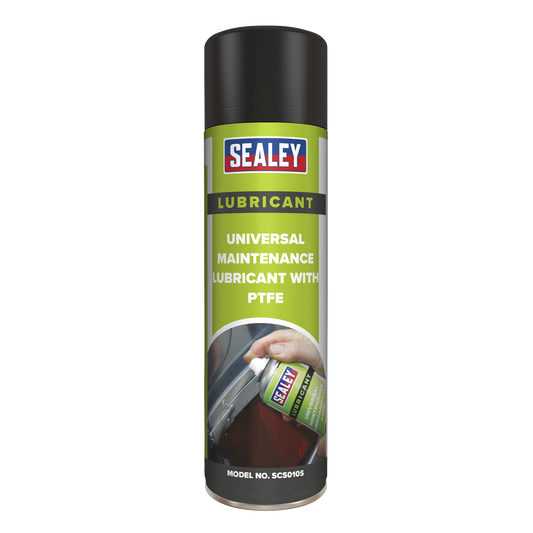 Sealey SCS010S Universal Maintenance Lubricant with PTFE 500ml