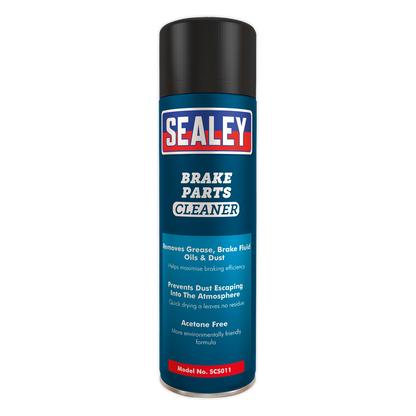 Sealey SCS011 Brake Parts Cleaner 500ml Pack of 6