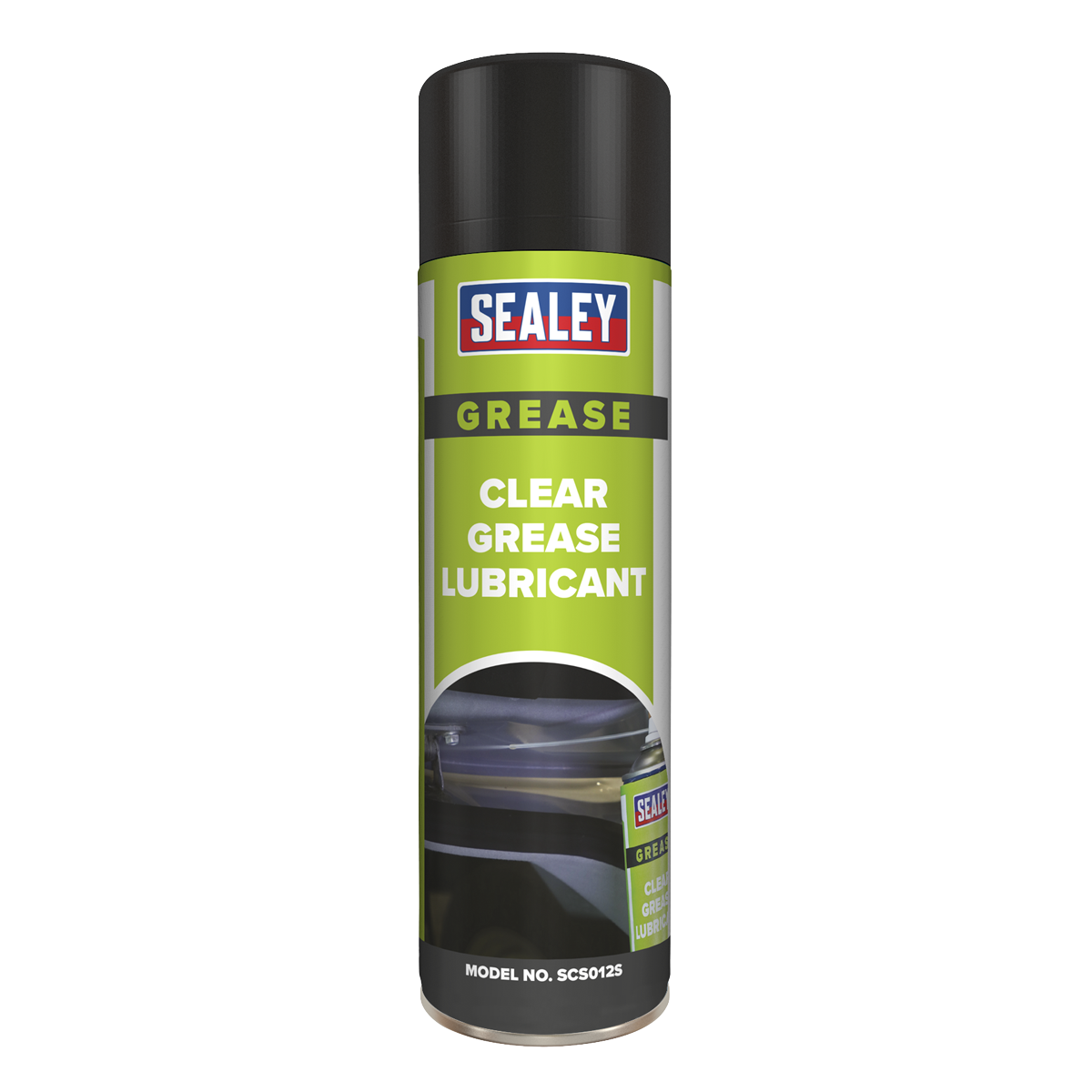 Sealey SCS012 Clear Grease Lubricant 500ml Pack of 6